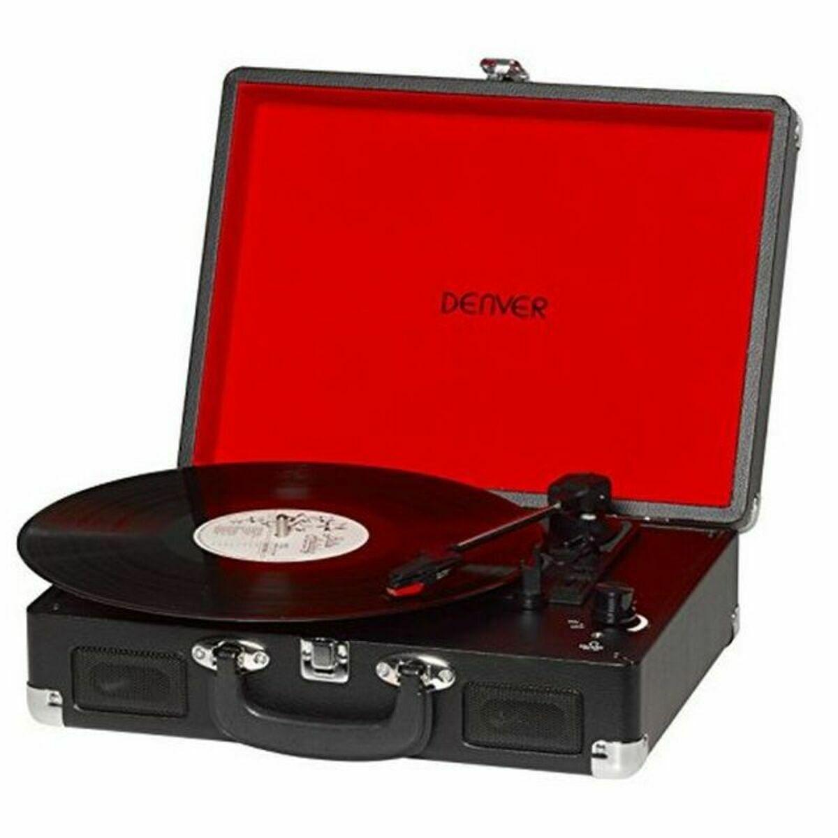 Pladespiller   Vpl 120 Sort fra Denver Electronics