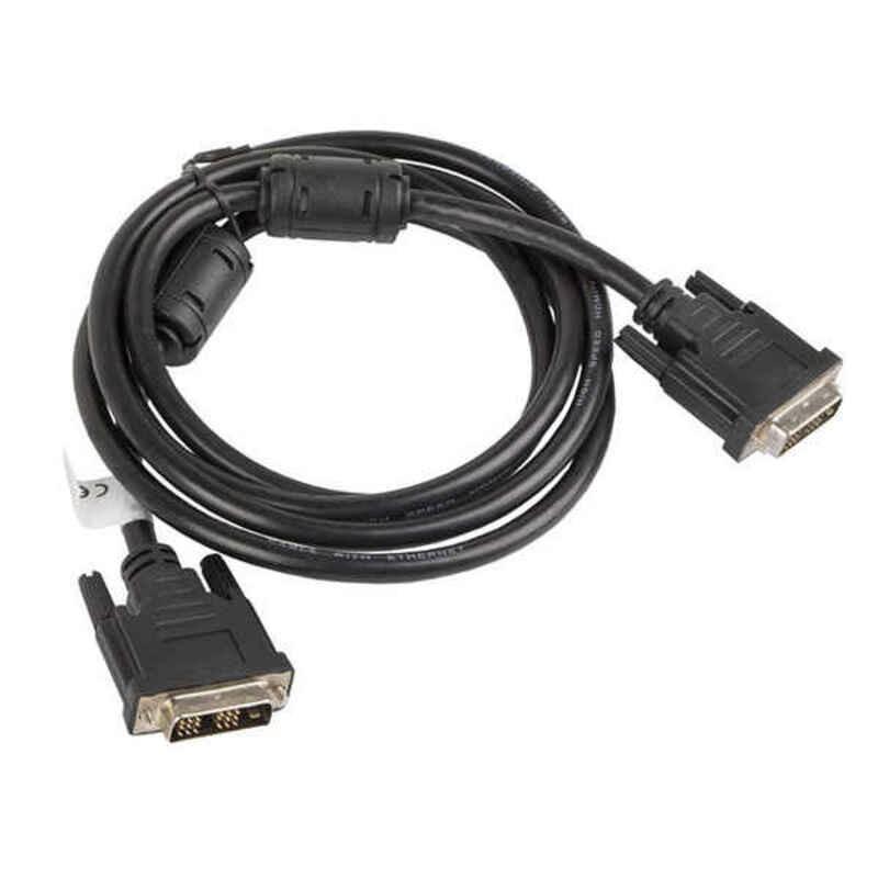 Dvi D Digital Video Kabel   Ca Dvis 10cc 0018 Bk 1,8 M fra Lanberg