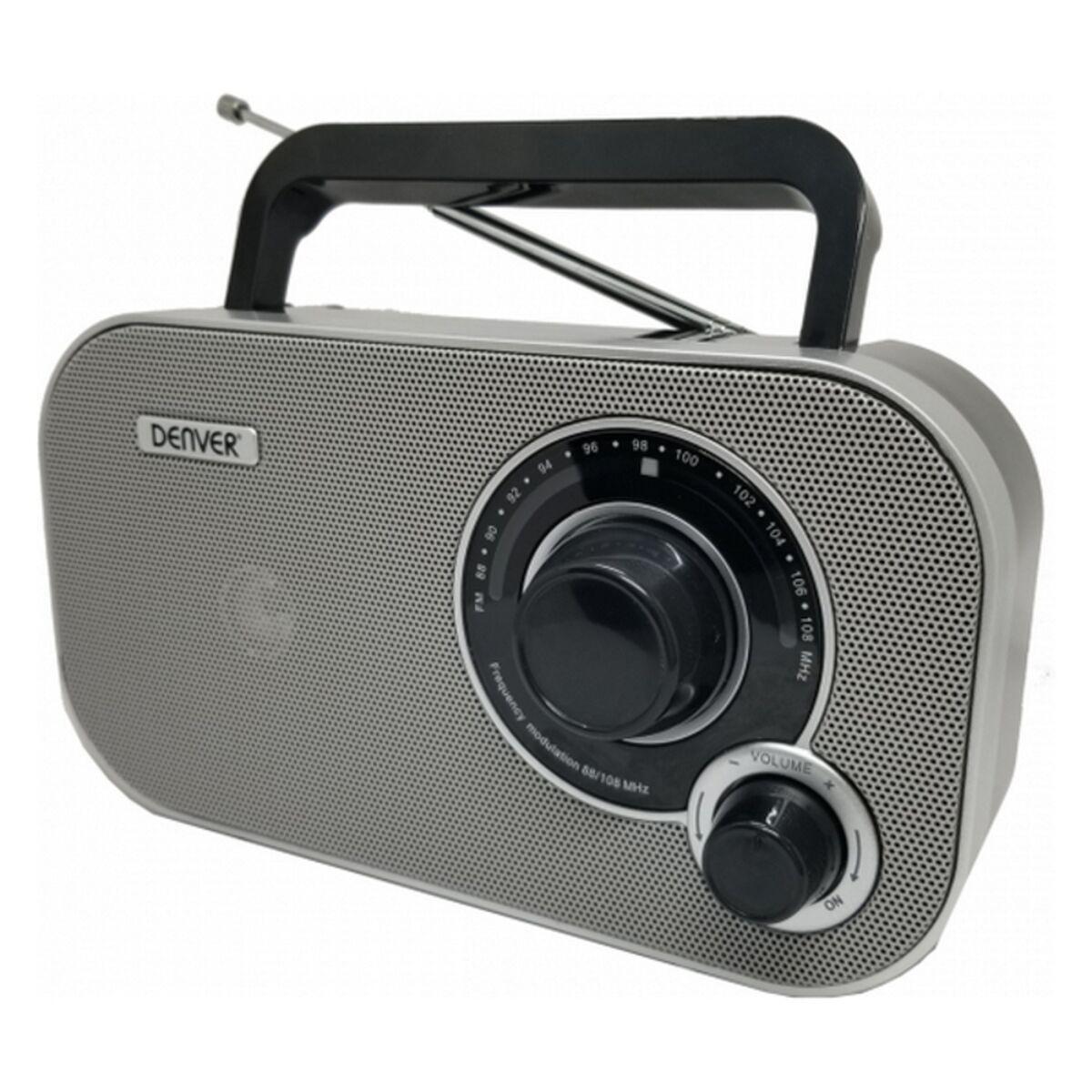 Transistorradio   Tr 51 Am Fm Grå fra Denver Electronics