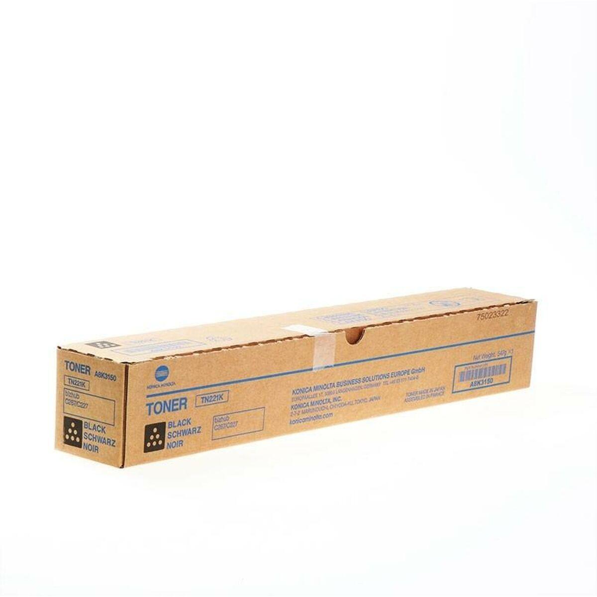 Toner   Tn221bk Sort fra Konica Minolta