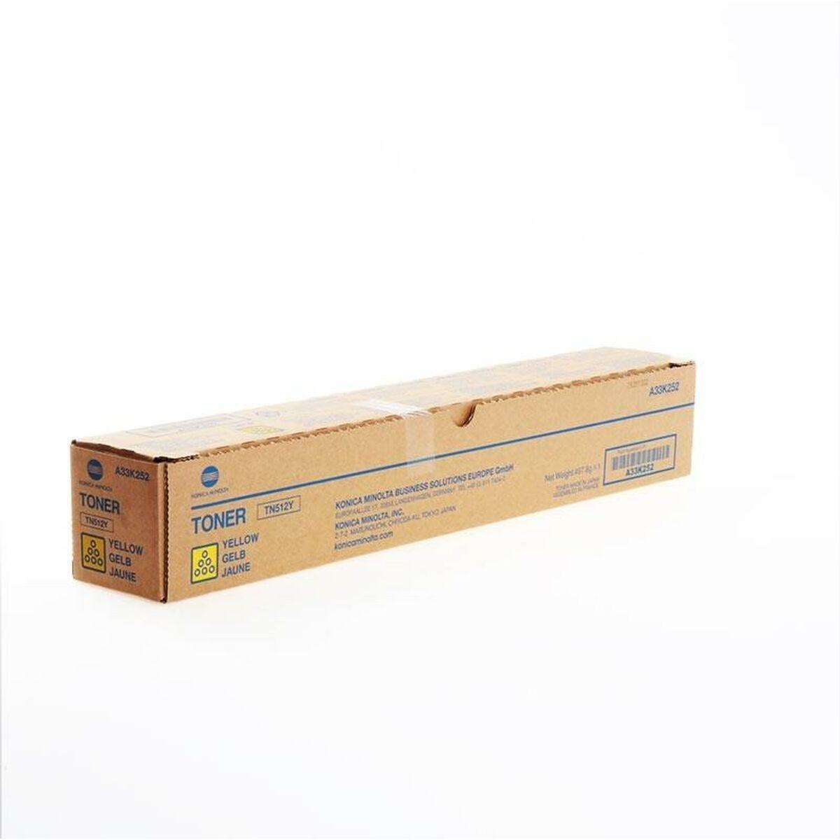 Toner   Tn 512y Gul fra Konica Minolta