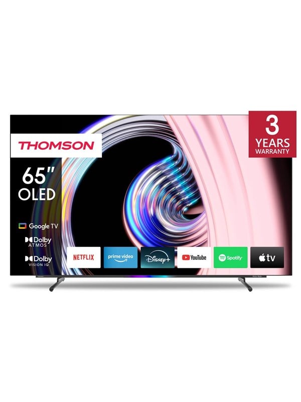 65" Fladskærms Tv Oled 4k 65og8s24 fra Thomson