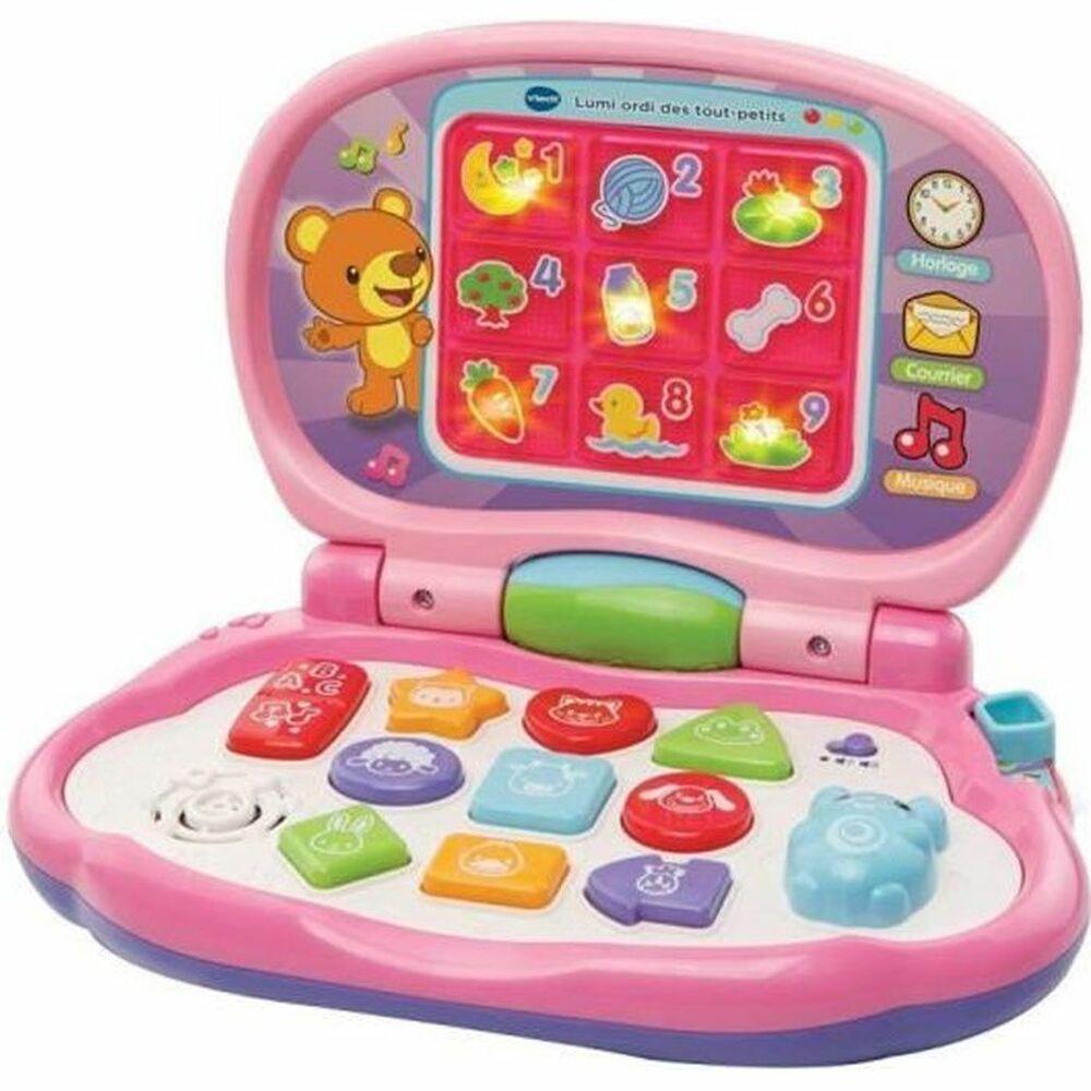 Bærbar Computer   Baby Lumi Ordi Toddler Interaktivt Legetøj fra Vtech Baby