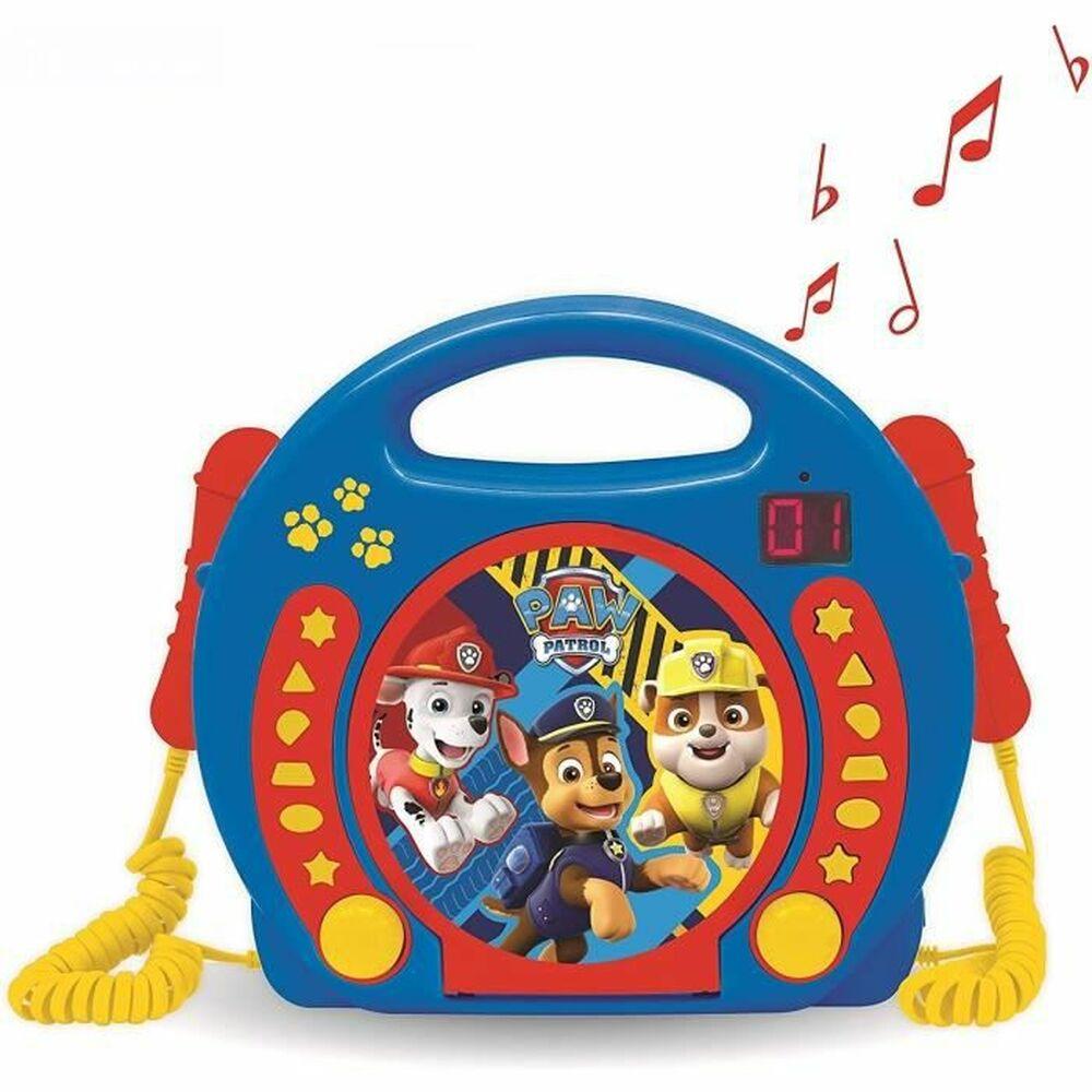 Afspiller   The Paw Patrol Cd Karaokemikrofon X 2 fra Lexibook