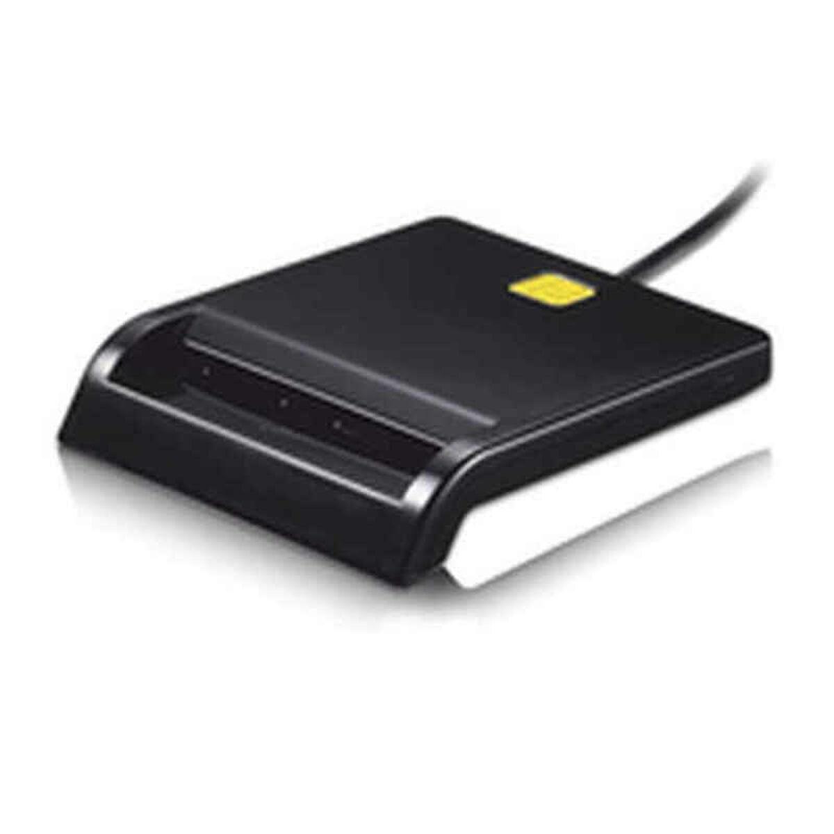 Smart Kortlæser   Usb 2.0 Sort fra Tooq
