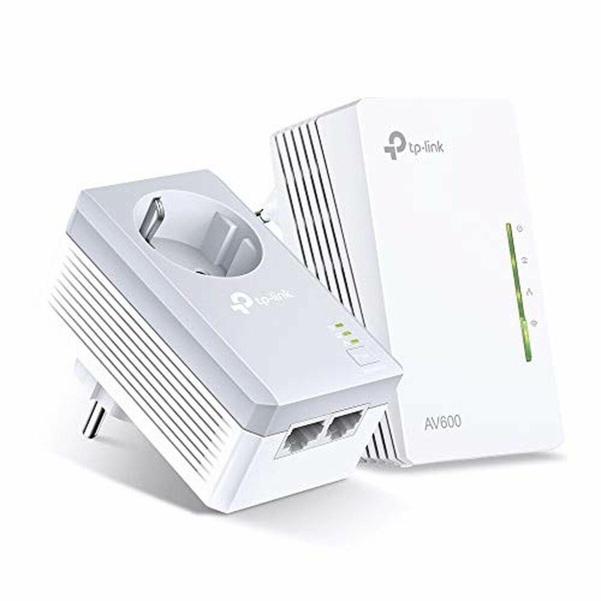 Plc Adapter Tp Link Av600 Wifi (2 Uds) fra Tp-link