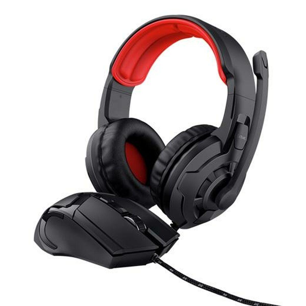 Pakkegaming   24761 Mus Hovedtelefoner Sort fra Trust