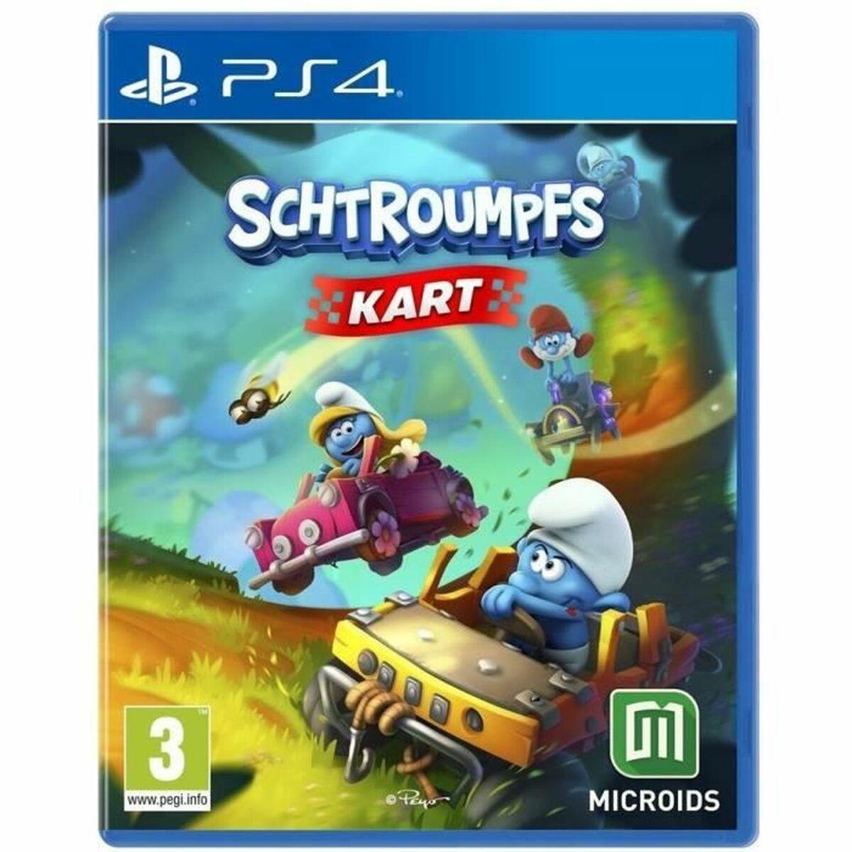 Playstation 4 Spil   The Smurfs   Kart fra Microids