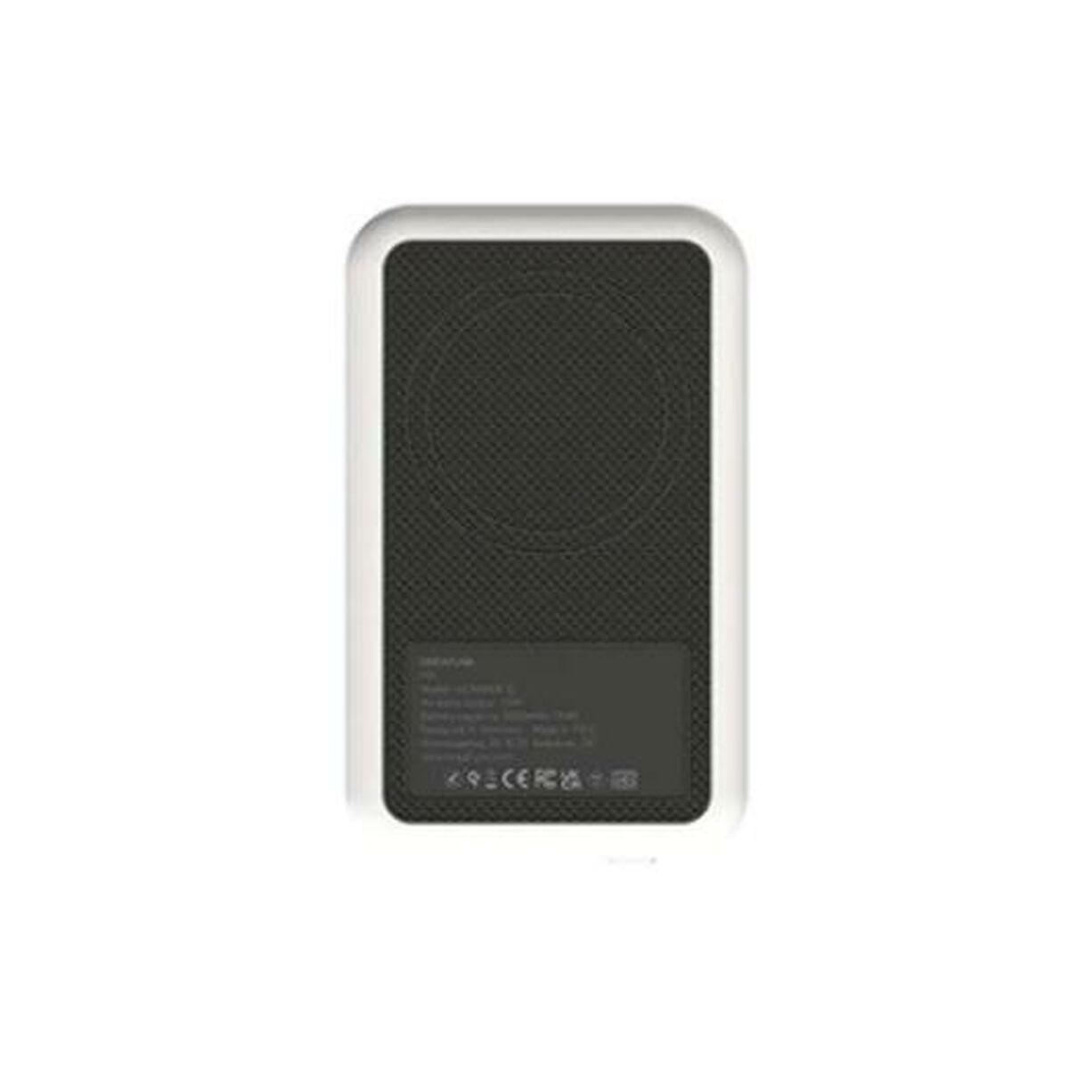Power Bank Med Trådløs Oplader   Hvid 5000 Mah fra Kreafunk