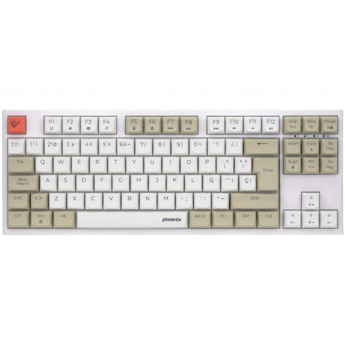 Tastatur   Royal Tkl Spansk Qwerty fra Phoenix