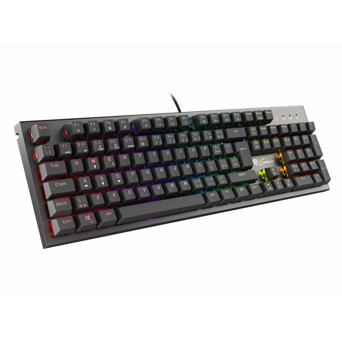 Gaming Tastatur   Nkg 1818 Qwerty Portugisisk fra Genesis