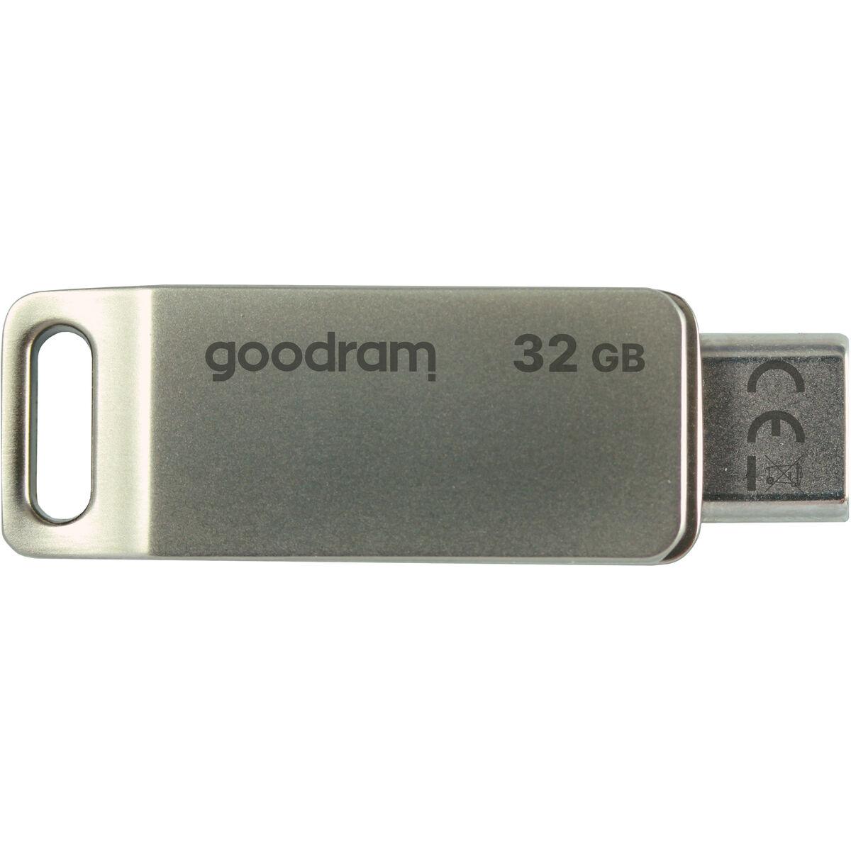 Usb Stik   Sølvfarvet 32 Gb fra Goodram