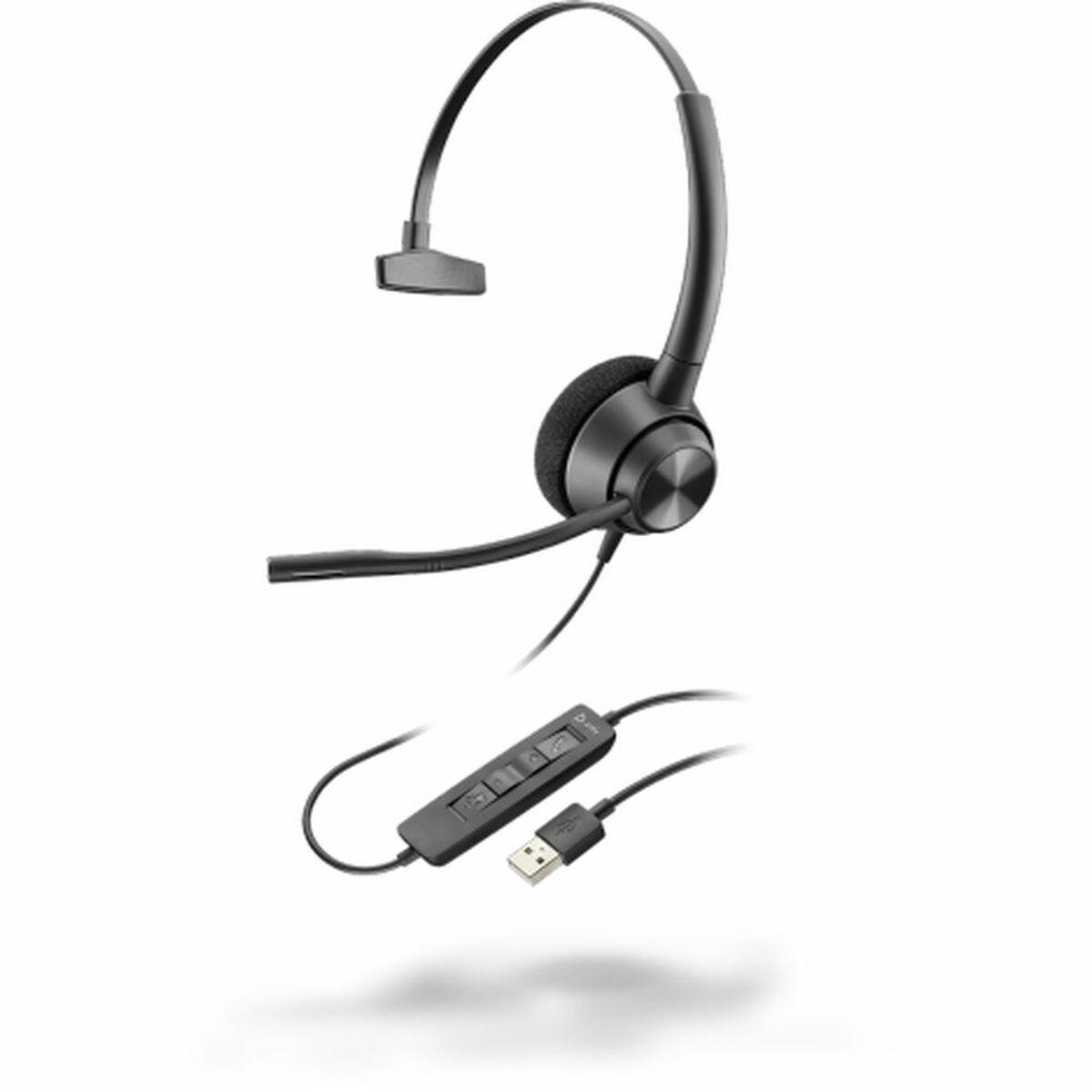 Hovedtelefoner   Encorepro 310 Sort fra Poly