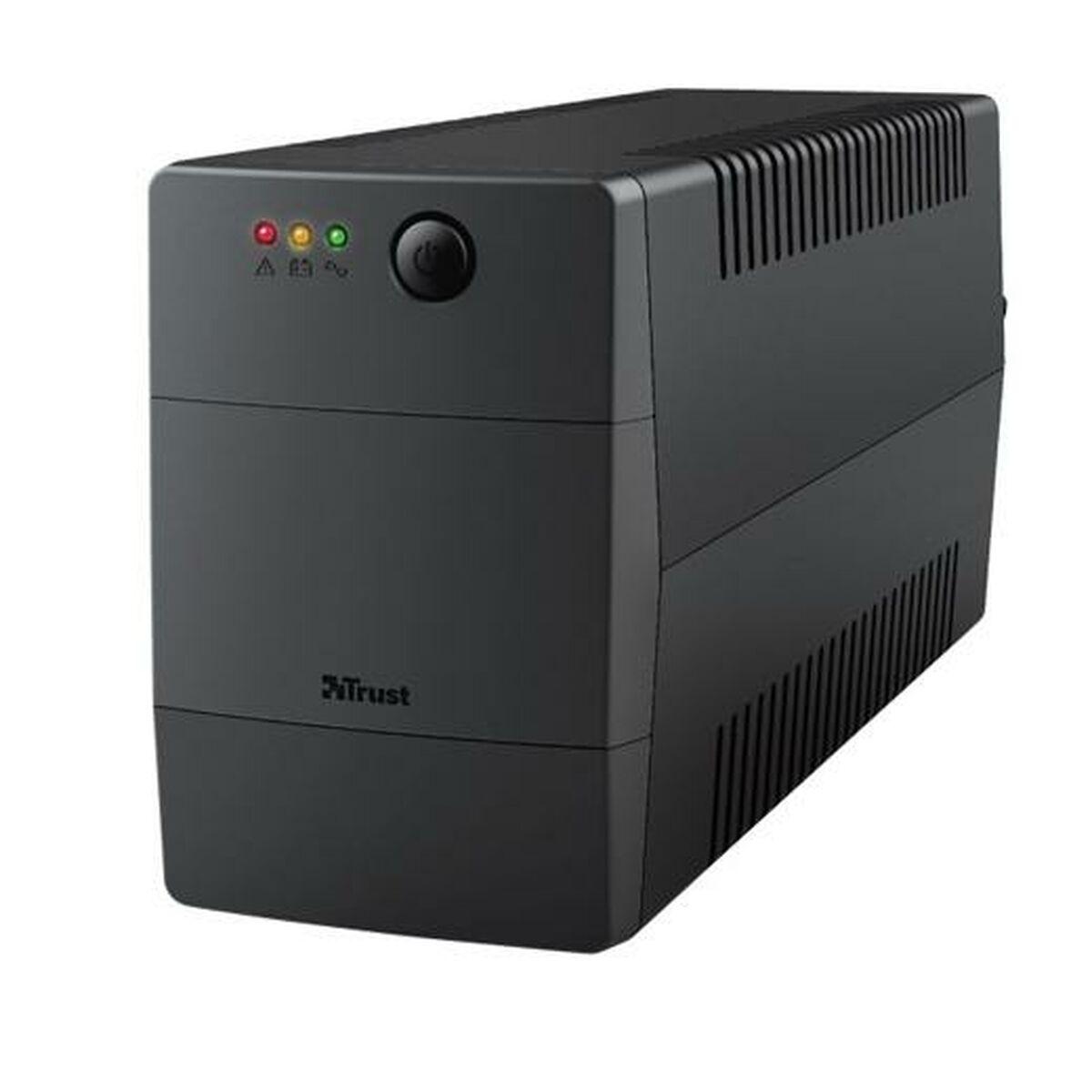 System Til Uafbrydelig Strømforsyning Interaktivt Ups   Ups 800 Va 230 V 480 W fra Trust