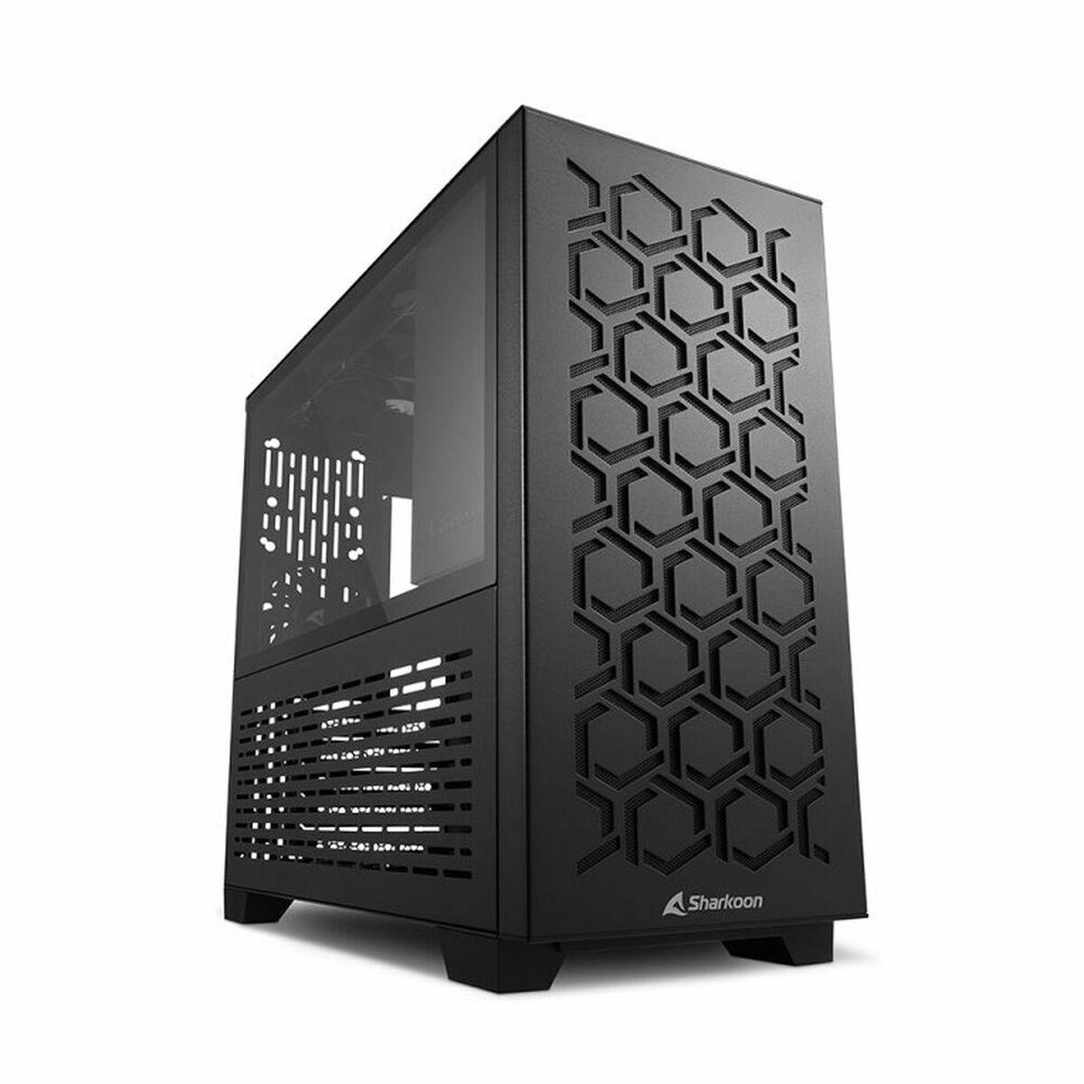 Atx Semi Tårn Kasse   4044951035076 Sort fra Sharkoon
