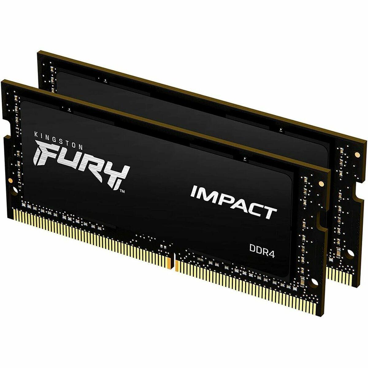 Ram Hukommelse     Fury Impact Cl20 3200 Mhz 16 Gb Ddr4 fra Hyperx