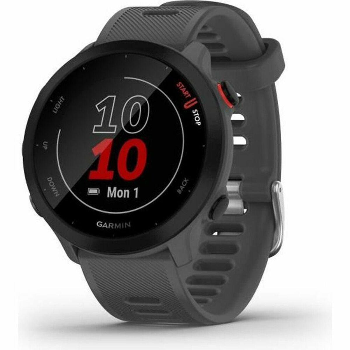 Aktivitetsarmbånd   Forerunner 55 Grå Sølvfarvet fra Garmin