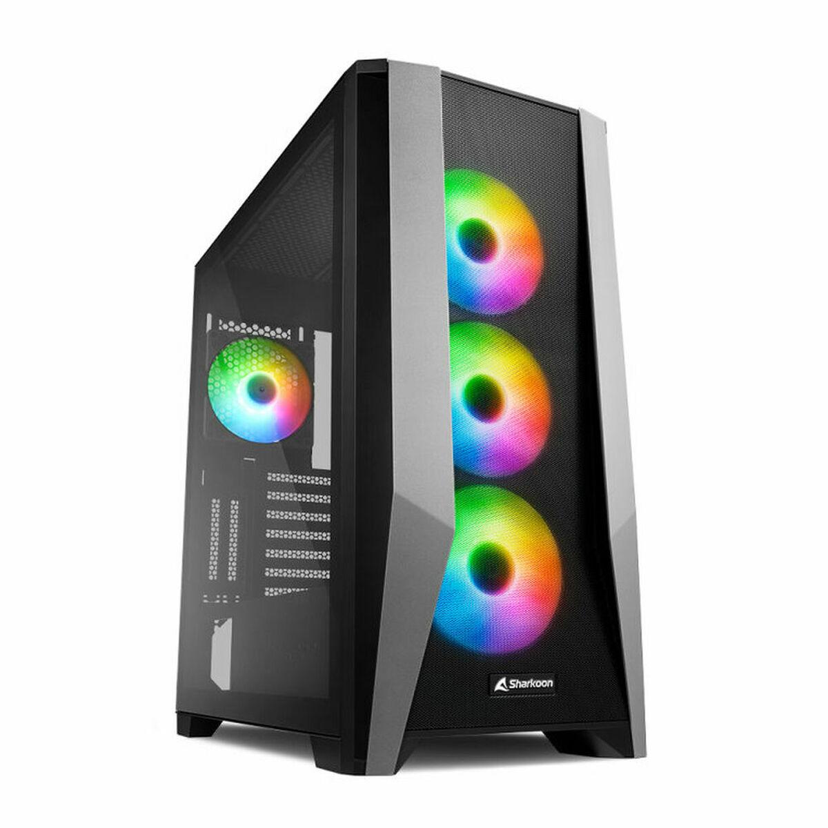 Atx Semi Tårn Kasse   Tg7m Atx Led Rgb fra Sharkoon