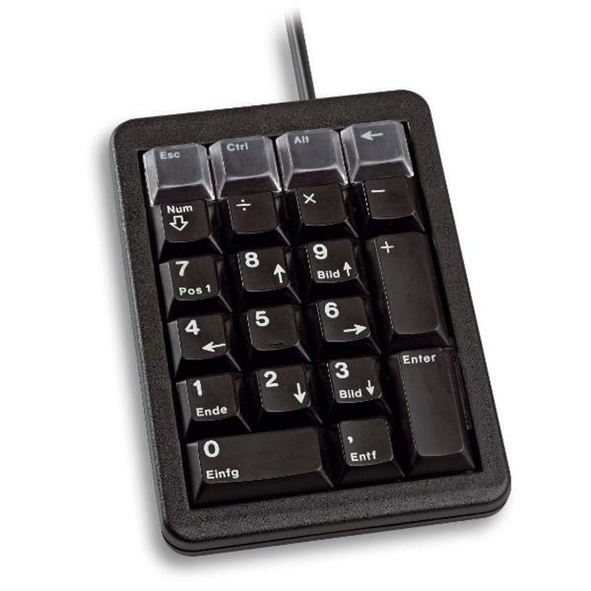 Numerisk Tastatur   G84 4700luces 2 Usb Sort fra Cherry