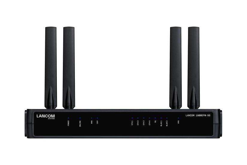 Lancom 1800efw 5g   Trådløs Router   Dsl Wwan   Wi Fi 6   5g, 4g, 3g   Desktop fra Lancom Systems