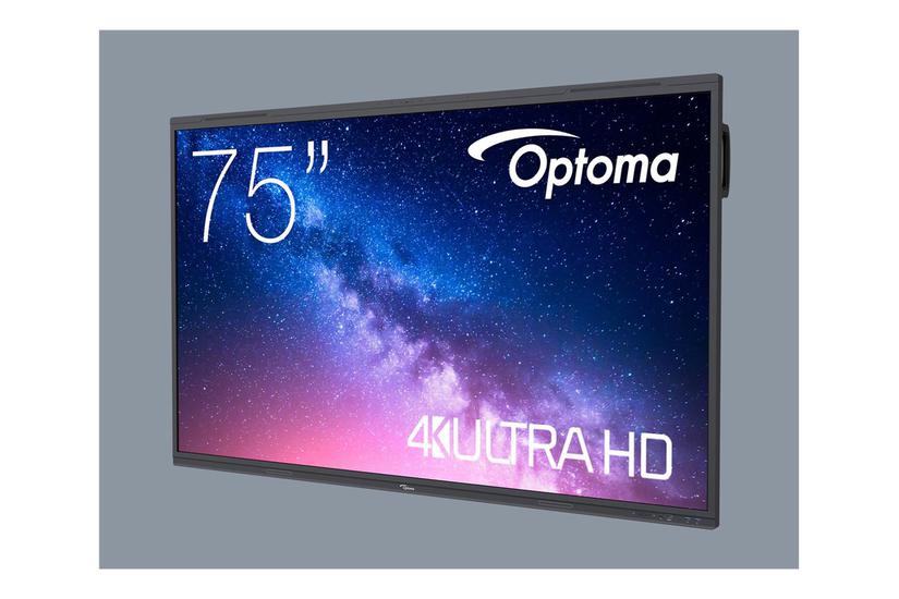 Creative Touch 5753rk 5 Series   75" Led Bagbelyst Lcd Paneldisplay   4k   For Interaktiv Kommunikation fra Optoma