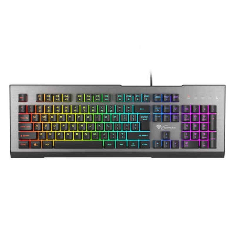 Gaming Tastatur   Nkg 1621 Rgb Sølvfarvet fra Genesis