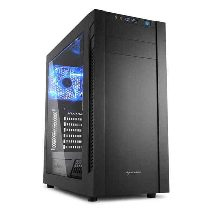 Atx Semi Tårn Kasse   4044951019304 Sort fra Sharkoon