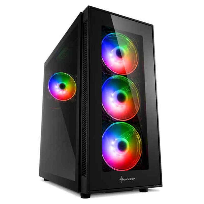 Atx Semi Tårn Kasse   4044951029105 Sort fra Sharkoon