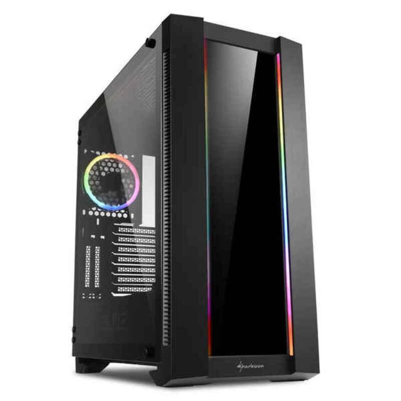 Atx Semi Tårn Kasse   4044951027163 Sort fra Sharkoon